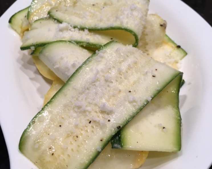 Lemony Squash Ribbons Recipe